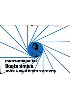 Boots Chemist Amica Auto CdS manual. Camera Instructions.